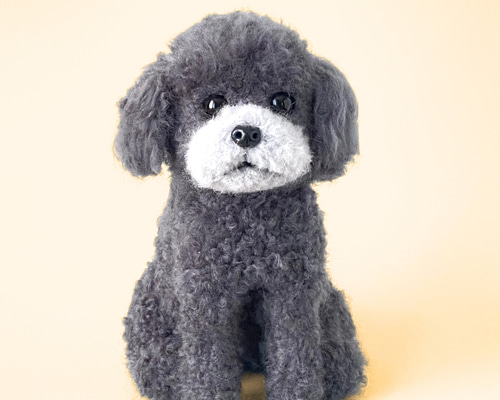 いつでもいっしょ♪ ふわふわ大きなグレートイプードル 犬の