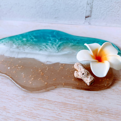 B4サイズ】オーシャンレジンアート/ハワイ/海アート/波アート その他