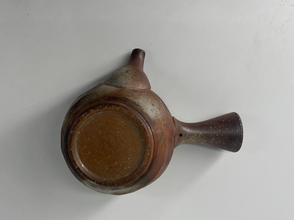 備前焼　急須　桟切　紙箱入り 7枚目の画像