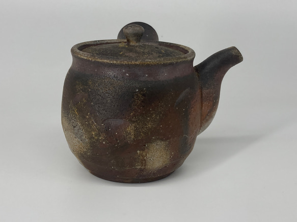 備前焼　急須　桟切　紙箱入り 2枚目の画像