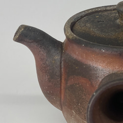 備前焼　急須　桟切　紙箱入り 4枚目の画像