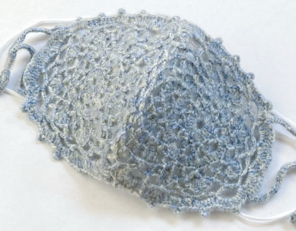 11 あったか レース フラワー 不織布 マスクカバー ハンドメイド 