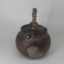 備前焼　急須　桟切　紙箱入り 6枚目の画像