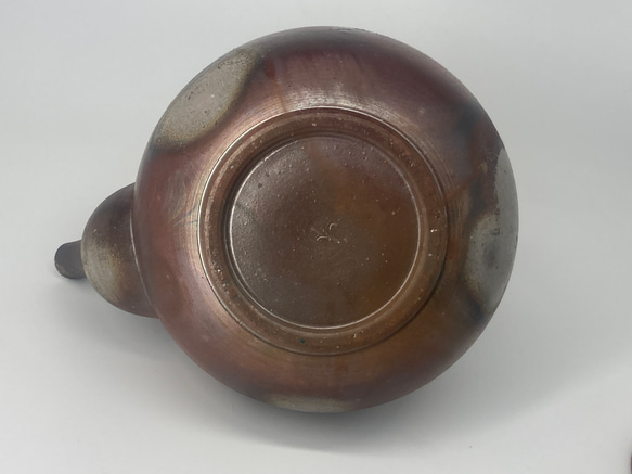 備前焼　急須　桟切　紙箱入り 8枚目の画像