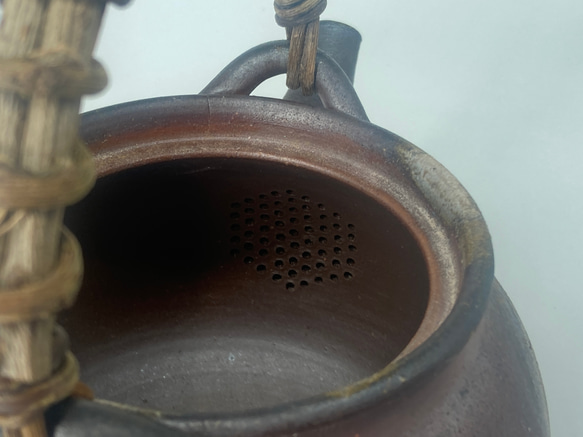 備前焼　急須　桟切　紙箱入り 7枚目の画像