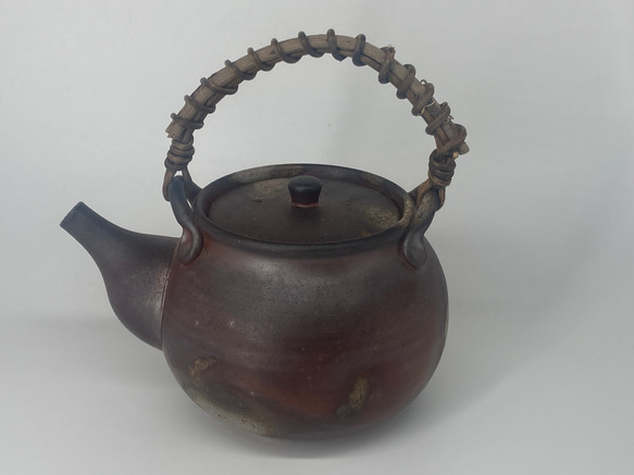 備前焼　急須　桟切　紙箱入り 1枚目の画像