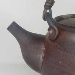 備前焼　急須　桟切　紙箱入り 4枚目の画像