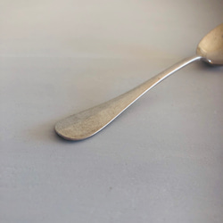 DYI・ディスプレイ素材/フランス製シルバープレートのティースプーン・デザートスプーン・カトラリー(ブロカント) 9枚目の画像