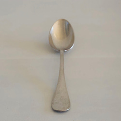 DYI・ディスプレイ素材/フランス製シルバープレートのティースプーン・デザートスプーン・カトラリー(ブロカント) 7枚目の画像