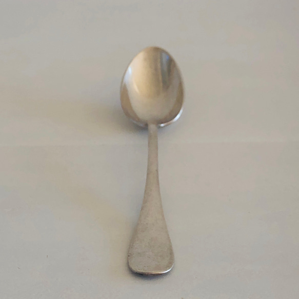 DYI・ディスプレイ素材/フランス製シルバープレートのティースプーン・デザートスプーン・カトラリー(ブロカント) 7枚目の画像