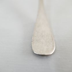 DYI・ディスプレイ素材/フランス製シルバープレートのティースプーン・デザートスプーン・カトラリー(ブロカント) 13枚目の画像