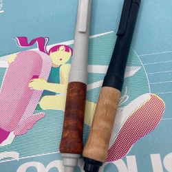 　α-gel SWITH カスタムグリップ　アクリル&WOOD　新色追加 5枚目の画像