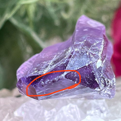 レインボー✨　精霊を呼ぶ石　カクタスアメジスト　サボテン水晶　ラフストーン　原石 精霊を呼ぶ石✨レインボー カクタスアメジスト サボテン水晶