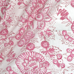 インド ブロックプリント生地 ミニカットクロス10枚セットvol.018暖色系 ファブリック はぎれ IF0144 11枚目の画像