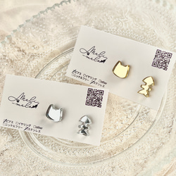 ネコちゃん⋆✦アンブレラマーカー みかん ねこのアンブレラマーカー ミケ | Atelier Mon Chat Bleu