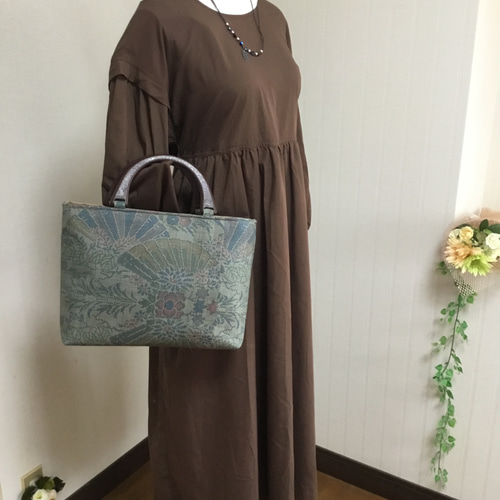 花ぷらら・オリジナル・洋服でも着物でも使える・大島紬・1点物