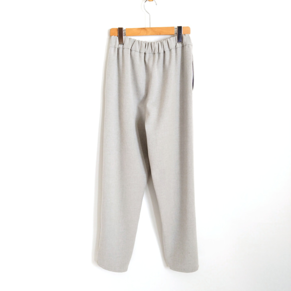 【Creema限定カラー】再販！× 12  裏起毛あったか素材のなんでもないパンツ  やわらかな落ち感  ネイビー 10枚目の画像