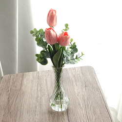 チューリップ まるで花瓶に挿した生花のよう♪ アートフラワー chloe