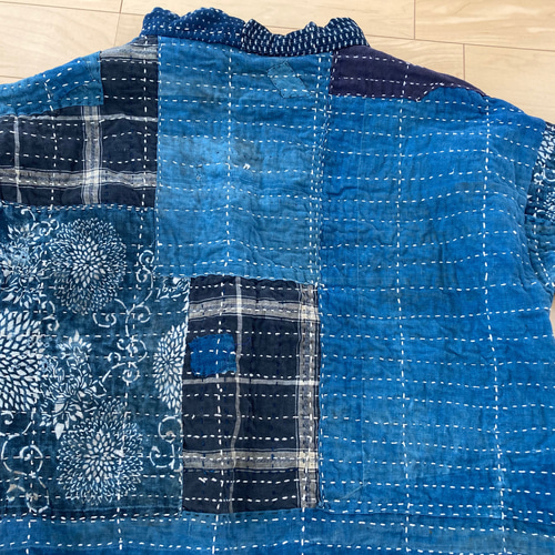 リバーシブル刺し子ジャケット ジャケット 茜や 通販 18781639｜Creema