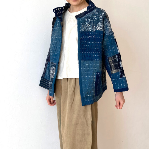 AI⭐︎ハンドメイド☆リバーシブル☆手織り☆男大島☆ジャケット AI様専用⭐︎ハンドメイド☆リバーシブル☆手織り☆男大島