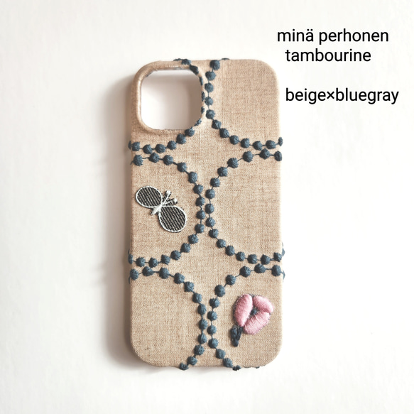 ミナペルホネン タンバリン スマホケース iPhoneケース