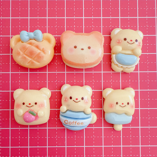 C38)2個 くまさんスイーツカフェ メロンパン パンケーキ アイス C38)2個 くまさんスイーツカフェ メロンパン パンケーキ アイス