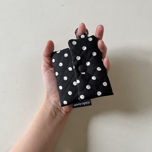 カラビナ付き　帯リメイクミニポーチ カラビナ付き 帯リメイクミニポーチ