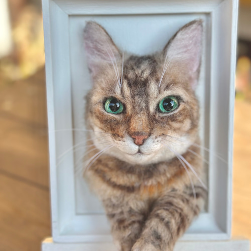 猫　ねこ　羊毛フェルト　作家物　ハンドメイド　ぬいぐるみ かわいい猫のお友だち フェルトマスコット手作りキット 羊毛