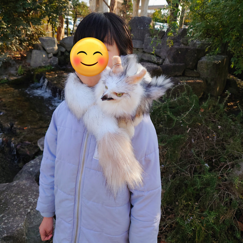 アートドール 肩乗り グリフォン ぬいぐるみ マフラー 一緒に アートドール 肩乗り グリフォン ぬいぐるみ マフラー 一緒に