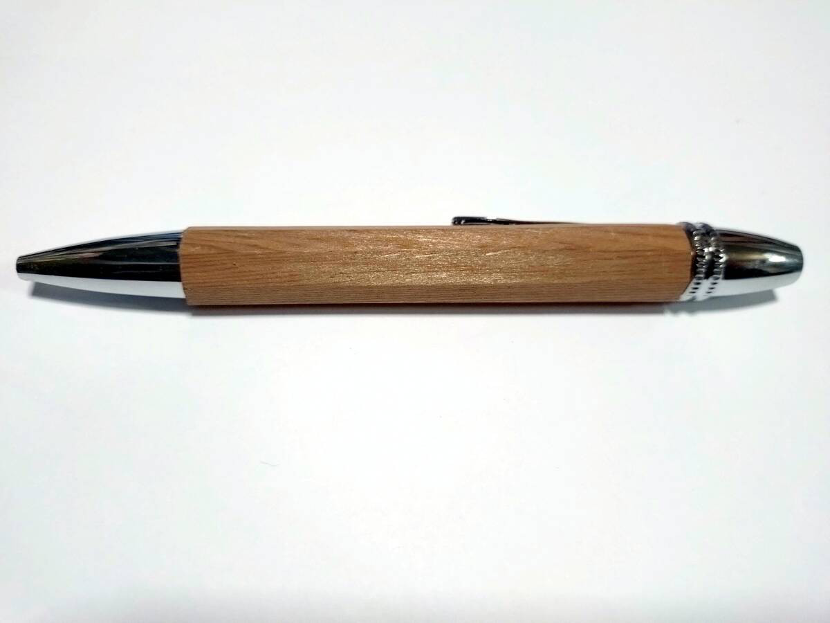 御山杉 八角　神宮ご神木　クロムメッキ金具　　ジェットストリーム