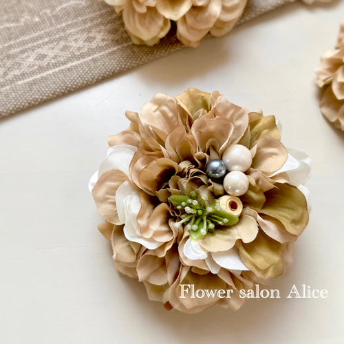 アーティフィシャルフラワー コサージュ&髪飾り 入学式 卒業式 発表会