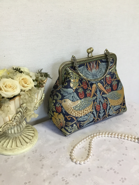 花ぷらら・洋服でも着物でも・ハンドメイド・カバン・がま口