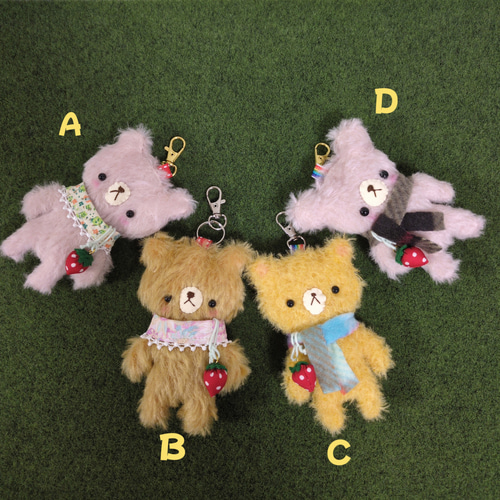 264 ハンドメイド・手芸 ハンドメイド テディベア バッグ