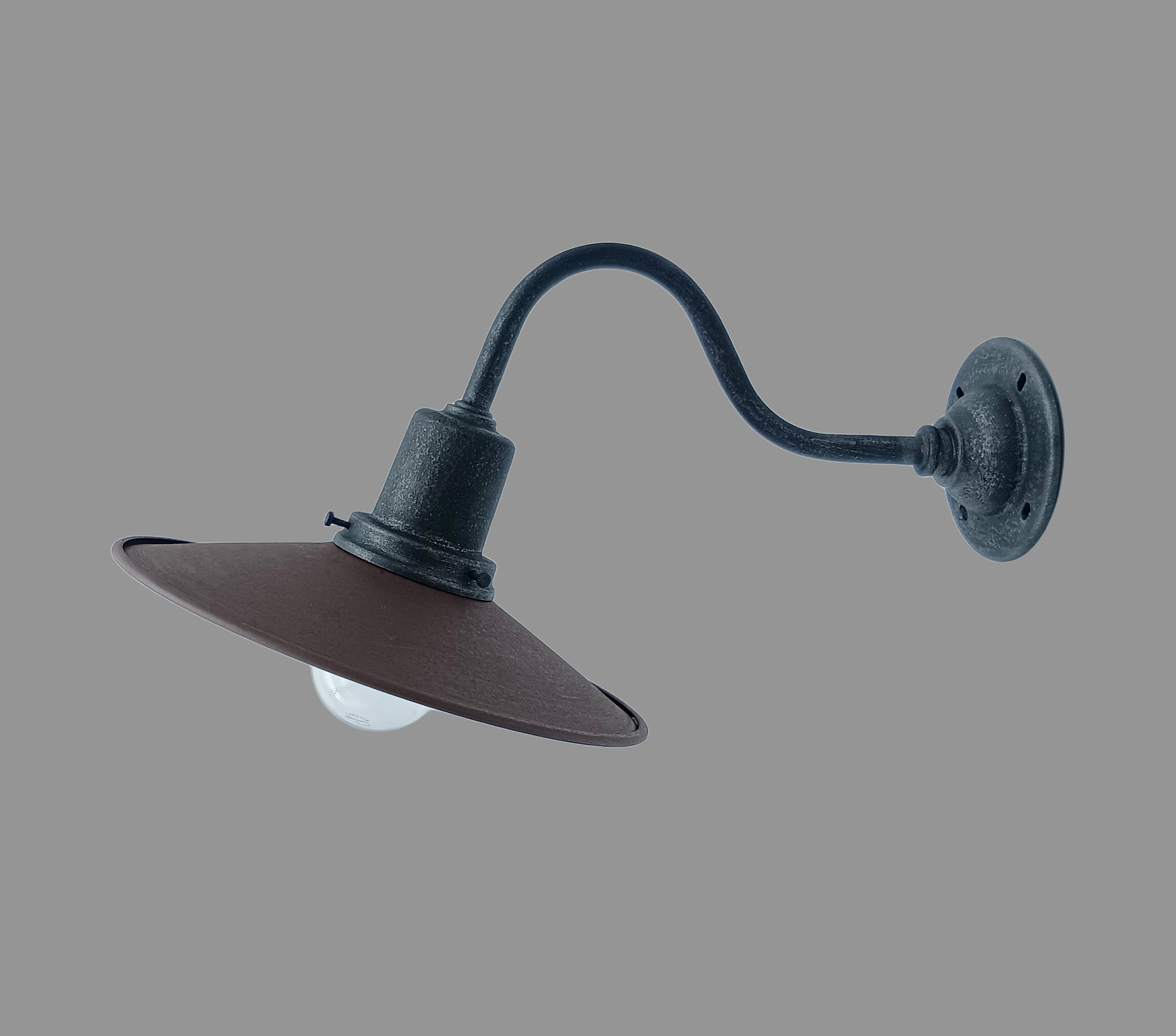 レトロ外灯アイアン　T-AA2CO　レトロブラケット照明　店舗照明　玄関照明　ガレージ照明 インダストリアル照明