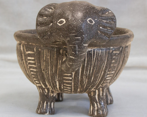 陶器　一輪挿し　作家物 陶植 サボテン 一輪挿し｜スタジオ ゾック /STUDIO.ZOK 卓上