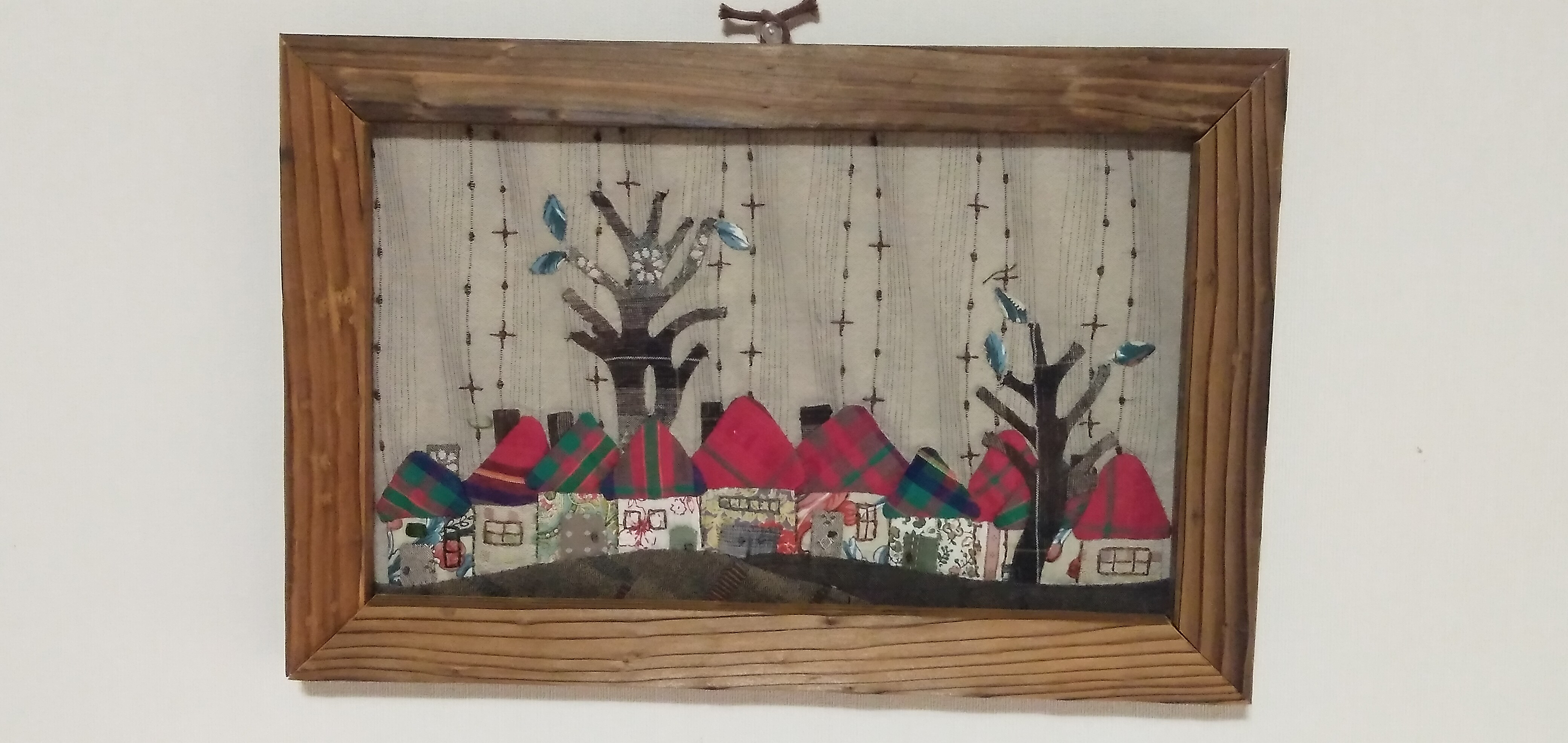 パッチワークの街並み