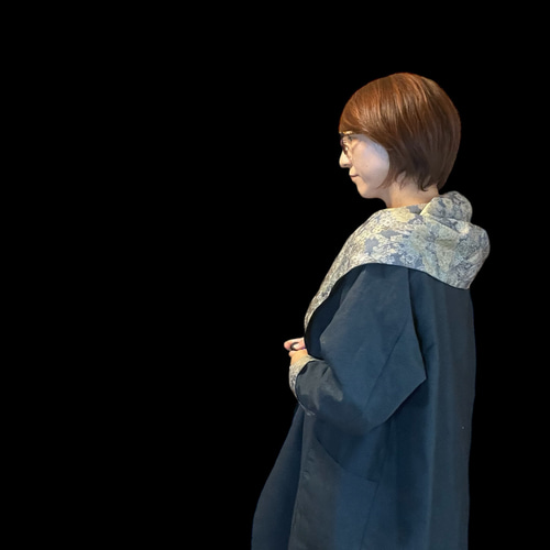 着物リメイク　スプリングコート 着物リメイク 白大島でスプリングコート - YouTube