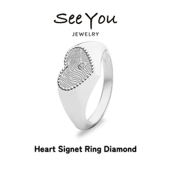 日本未入荷◇SHAPES STUDIO◇ハート型シグネット リング ハートのシグネットリング XL / Signet ring ver. heart | GAJU