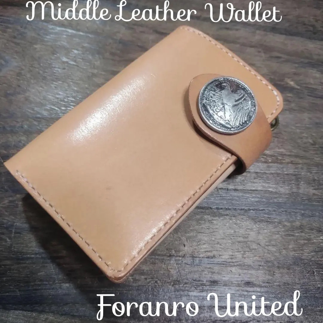 ミドルサイズ レザーWallet