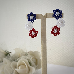 カラフルフラワーピアス（イヤリング） 11枚目の画像