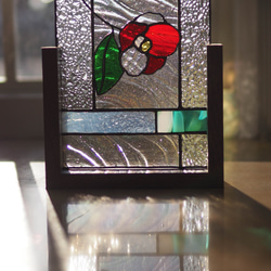 ステンドグラス「夏椿の鏡」 9bf244a612b1b66f50a1bde8d24c84