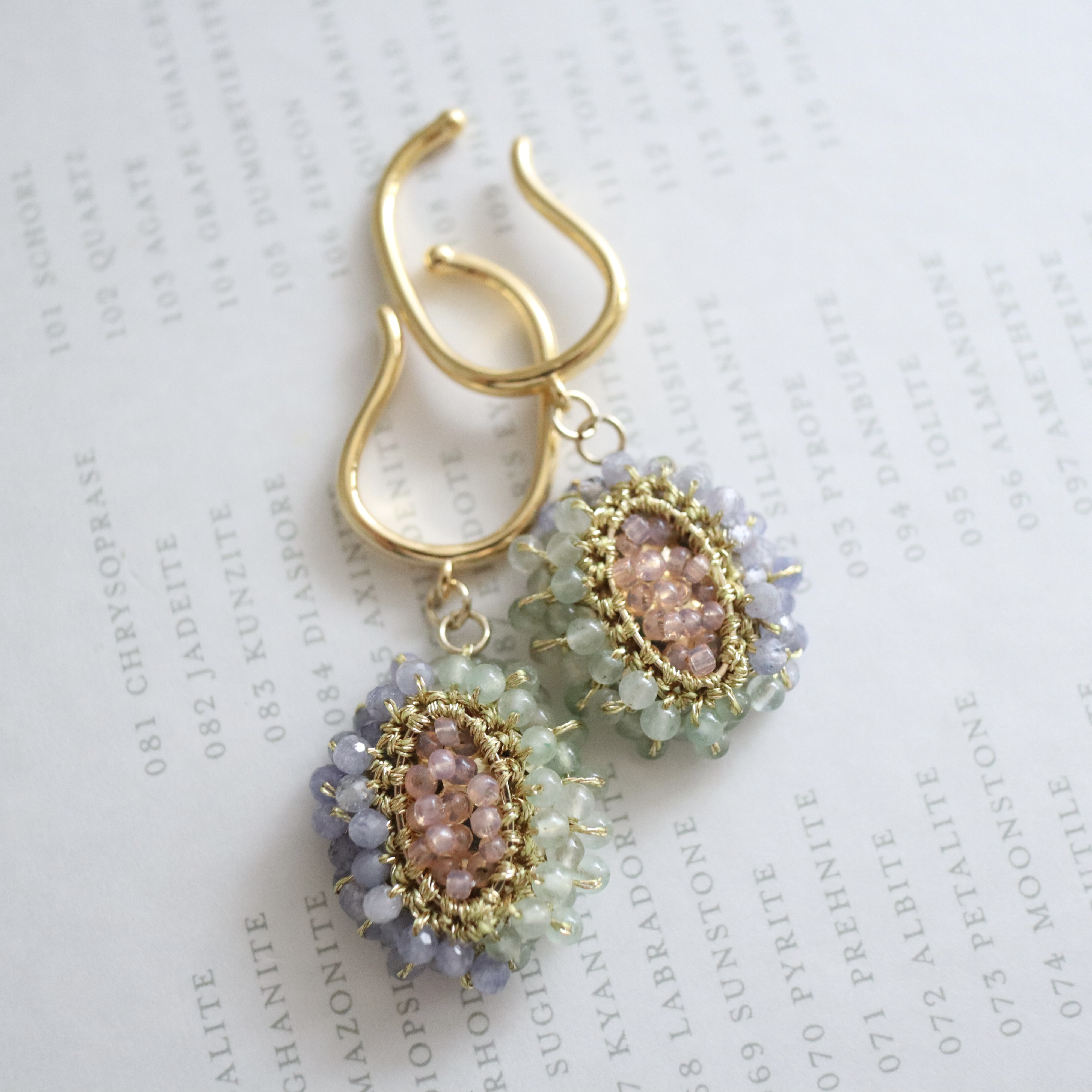 Classical flower[ pstl ] 金具変更可