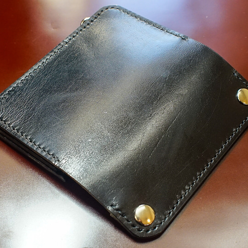 ミドル トラッカーウォレット 馬革 茶芯 ホースバット 真鍮 42タロン ミドル トラッカーウォレット / Middle Tracker Wallet < Maryam