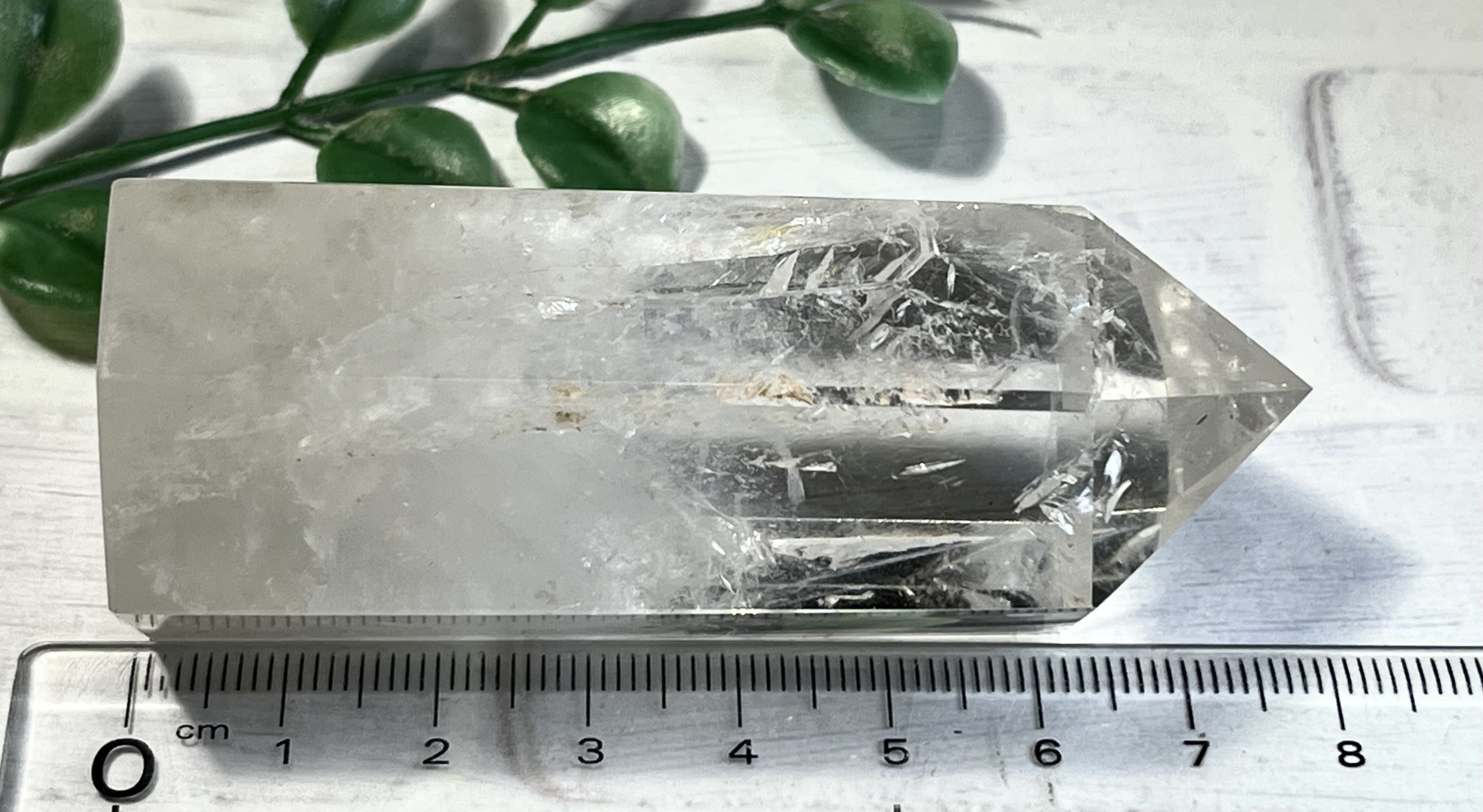 レインボー✨　エンジェルブレッシング　ポイント  水晶　クリスタル　ポリッシュ