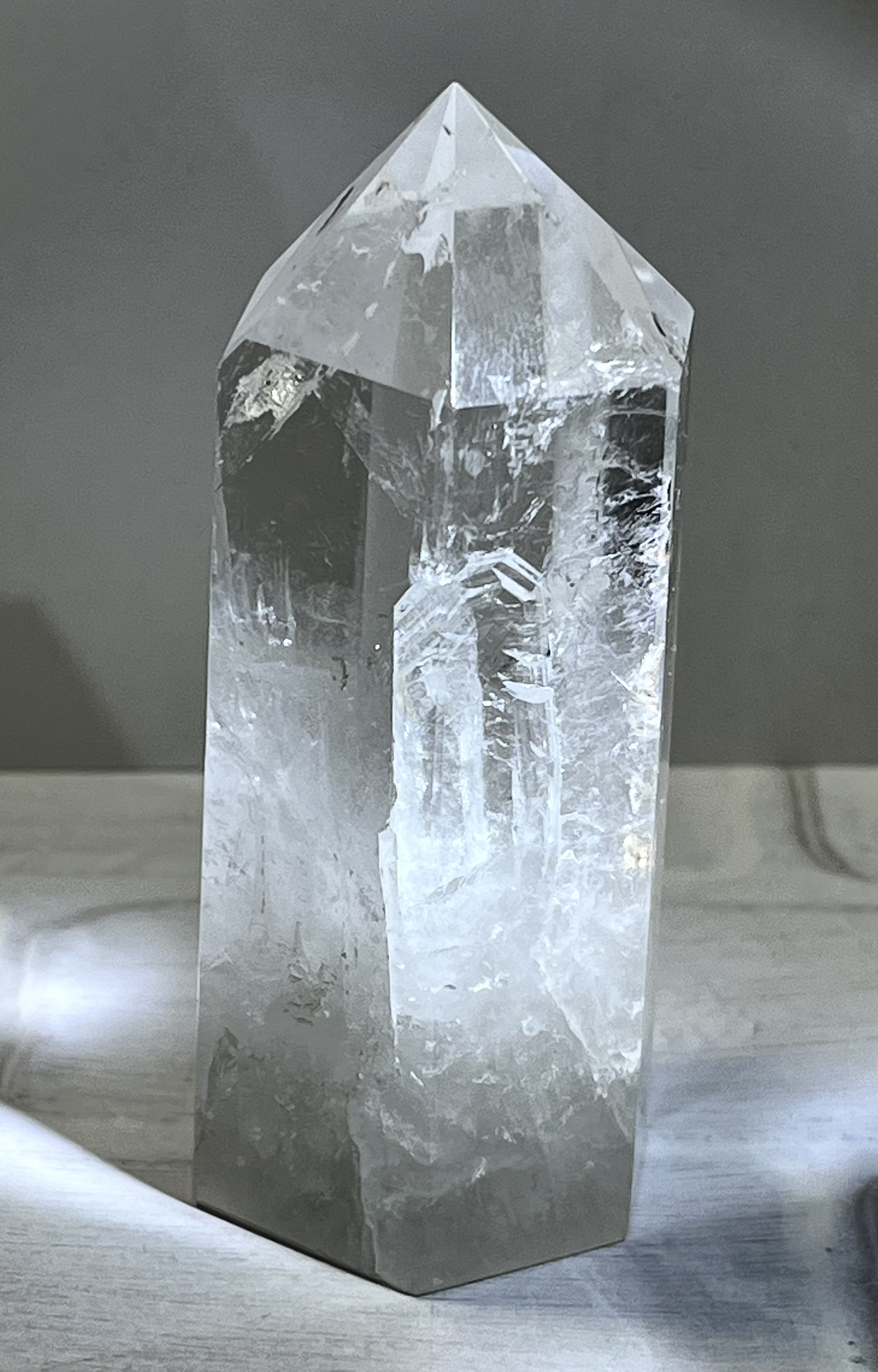 レインボー✨　エンジェルブレッシング　ポイント  水晶　クリスタル　ポリッシュ