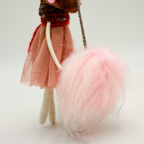 バッグチャーム 布ドール お洒落チャーム バッグの飾り 飾り人形