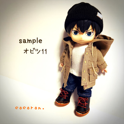 フード付きコート】ねんどろいどどーる オビツ11 等向きサイズ