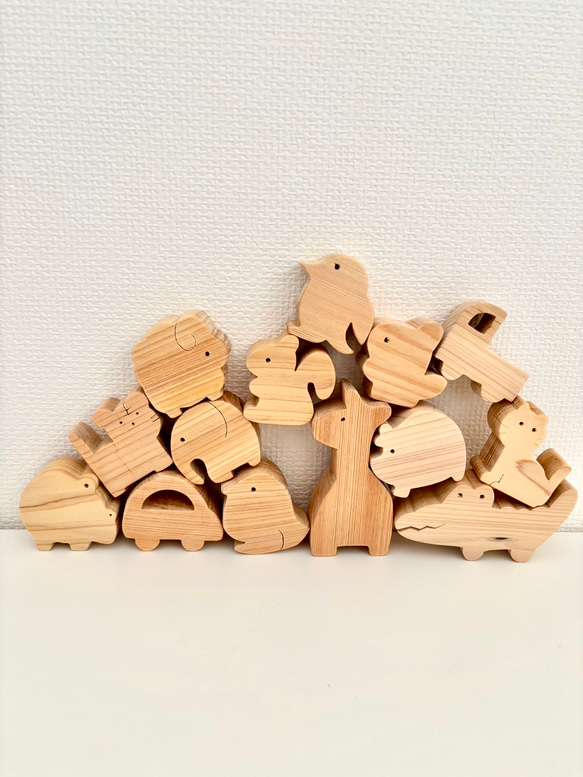 雑木ミックス(中、小) ミッフィー サウンドブロックス - 木製玩具のニチガン-商品紹介
