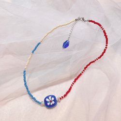 no.251／a'moureve ビーズネックレス ハンドメイド ネックレス