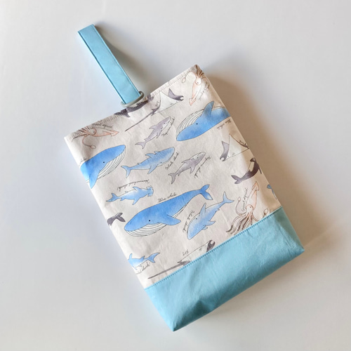 海のいきもの入園入学3点セット レッスンバッグ+シューズケース+体操服